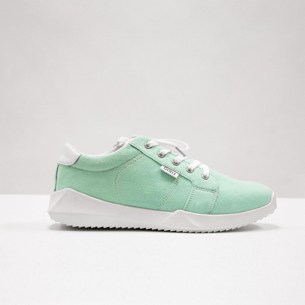 Godi EDSEL LOW TOPS Men's Shoes - Green